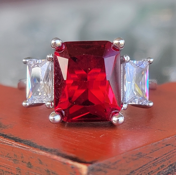 💍2 for $20 Garnet Ring - Picture 1 of 4